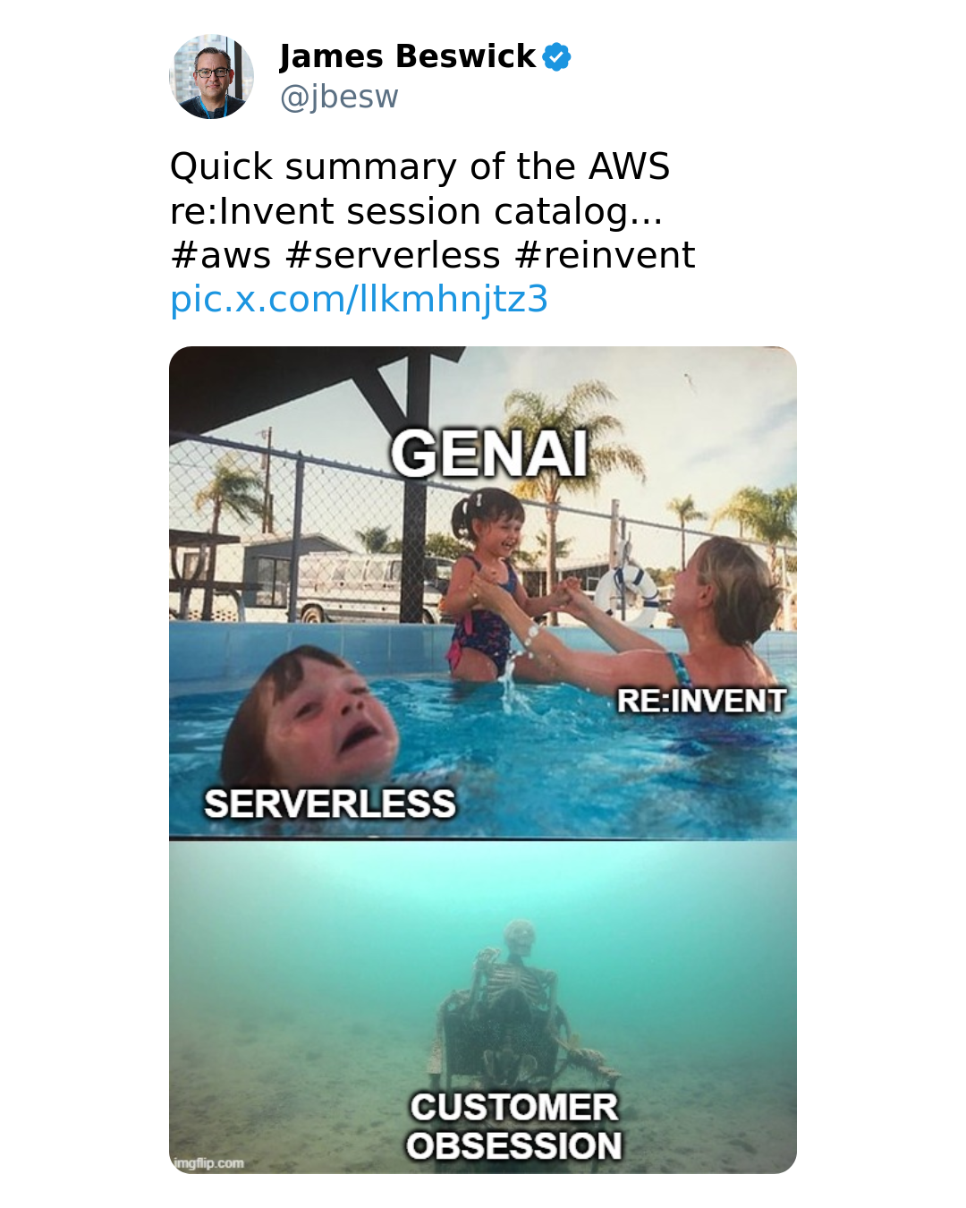 AWS 2024 Gen AI drowns everything else